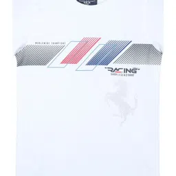 Monte Carlo Kids White Printed T-Shirt image 3