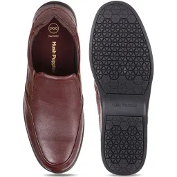 Hush Puppies by Bata Men's Brown Formal Loafers image 3