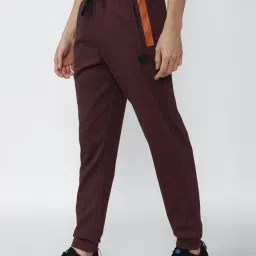 Van Heusen Brown Slim Fit Joggers image 3
