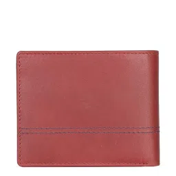 United Colors of Benetton Roque Maroon Casual Leather Bi-Fold Wallet for Men image 3