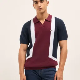 The Bear House MulticolourCotton Colorblock Polo image 1