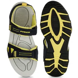 Power by Bata Men's Black Floater Sandals image 3