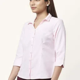 Annabelle by Pantaloons Pink Regular Fit Shirt image 3