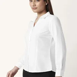 Annabelle by Pantaloons White Regular Fit Shirt image 3