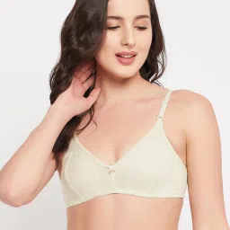 Clovia White Non Padded Bra image 1