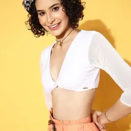 Da Intimo White Full Coverage Bralette image 3