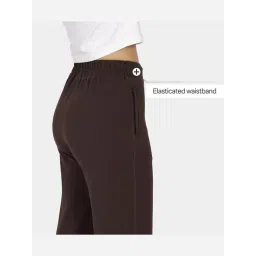 Blissclub Brown Cotton Regular Fit Trouser image 4