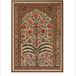 Indian Classic Art Multicolor Canvas Abstract Wall Art image 2