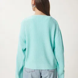 Happiness istanbul Women Ribbed Cardigan image 2