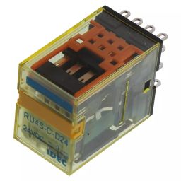 IDEC RELAY, 4PDT, 240VAC, 30VDC, 6A, RU4S-C-D24-picture-45