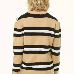 Forever 21 Multicolor Striped Sweater image 2