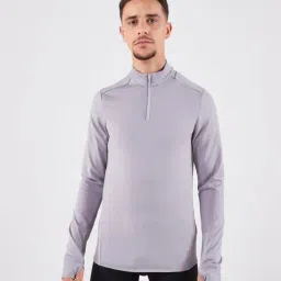 Kalenji by Decathlon Grey Slim Fit Sports T-Shirt-image-72