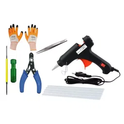 Fadman Standard Temperature 20 W Glue Gun with 5 Sticks Combo Kit Multicolor, GGS6KDRH (6 Pcs Tool)-picture-21