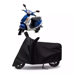 Auto Pearl Bike Cover for Kinetic Nova (Black)-picture-18