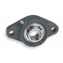 Dayton 19.05 mm (3/4 Inch) Cast Iron Radial Ball 2 Bolt Flange Bearing , 3FCU9-image-94