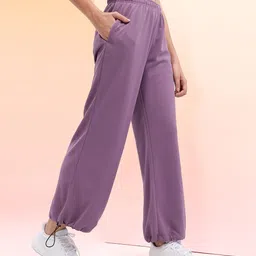 HRX by Hrithik Roshan Women Brand Logo Detail Rapid-Dry Running Track Pants-picture-31
