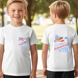 Piku Store Boys Printed Applique T-shirt-picture-38
