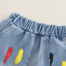 INCLUD Boys Printed T-shirt with Shorts image 4