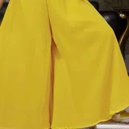 Lagorii Girls Printed Top with Palazzos image 3