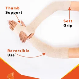 Supersox Women Pack Of 2 Striped Winter Gloves with Reversable image 2