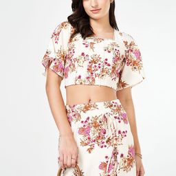 Honey by Pantaloons Women Floral Printed Crop Top-picture-37