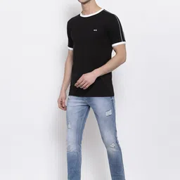 513 Men Black T-shirt image 5