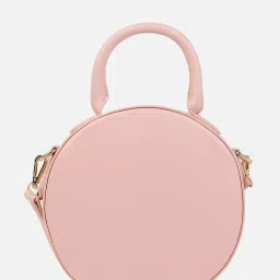 HauteSauce Pink Medium Handheld Handbag image 3