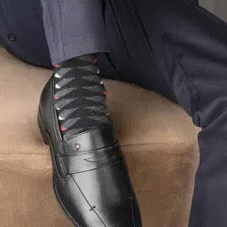 Alberto Torresi Men's Black Formal Loafers-image-56