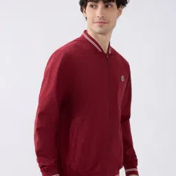 Spykar Red Straight Fit Jacket image 4