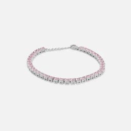 mia by tanishq Blush Pink Silver Bracelet for Womens 925 Silver-picture-24