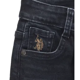 U.S. Polo Assn. Kids Dark Blue Solid Jeans image 3