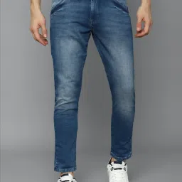 Allen Solly Blue Skinny Fit Jeans image 1