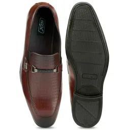ID Men's Wine Formal Loafers image 4