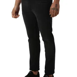 Park Avenue Dark Grey Super Slim Fit Jeans image 3