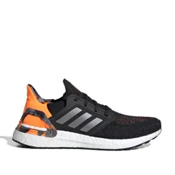 Adidas Men's Ultraboost 20 Black Running Shoes-image-71