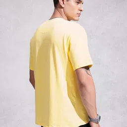 WROGN Pure Cotton Typography Printed Oversized T-shirt image 4