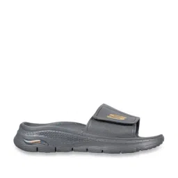 Skechers Men's ARCH FIT Charcoal Casual Slippers-image-47