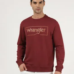 Wrangler Tawny Port Regular Fit Printed SweatShirt-picture-21