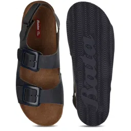 Bata Men's Red Label Blue Back Strap Sandals image 3