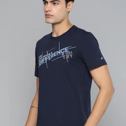 ALCIS Navy Slim Fit Sports T-Shirt image 3