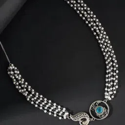 Fabindia Metal Long Necklace-image-51