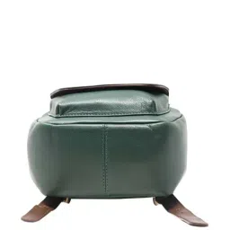 Tohl Devon Green Leather Medium Backpack image 4