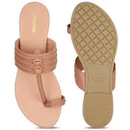 Bata Women's Peach Toe Ring Sandals image 3