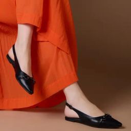 Inc.5 Women's Black Back Strap Sandals-picture-9