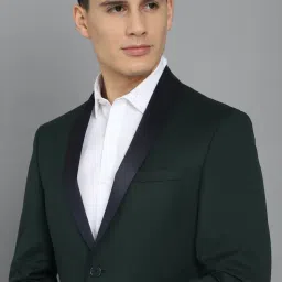 Allen Solly Green Slim Fit Two Piece Suit image 4