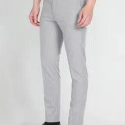 Arrow Grey Regular Fit Trousers image 3