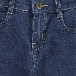 Pantaloons Junior Kids Blue Cotton Regular Fit Jeans image 3