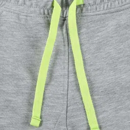 Peter England Kids Grey Cotton Regular Fit Shorts image 3