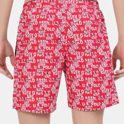 U.S. Polo Assn. Red Printed Boxers image 2