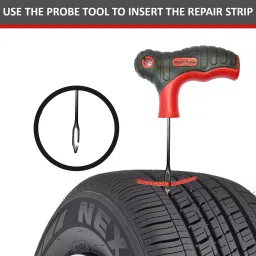 amicikart amiciAuto Universal Puncture Kit Tubeless Tyre with Premium Storage Bag for Car, Bike, SUV, & Motorcycle image 5